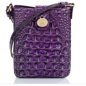 — SOLD — BRAHMIN MARLEY ULTRAVIOLET OMBRÉ MELBOURNE CROSSBODY BAG NWT